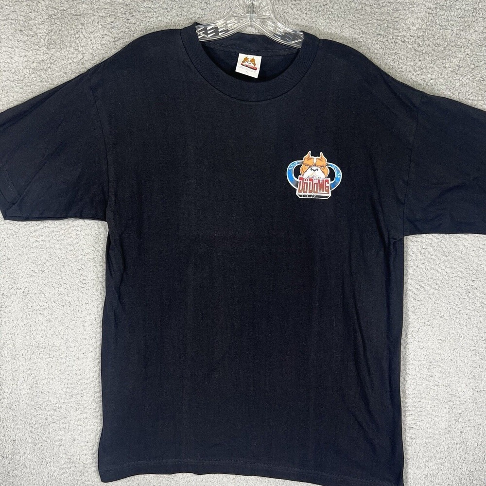 Vintage Da Dawg Shirt Mens Large Black Whatcha Gonna Do Rottweiler Grunge Skater